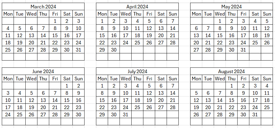 Mar2024-Aug2024 calendar